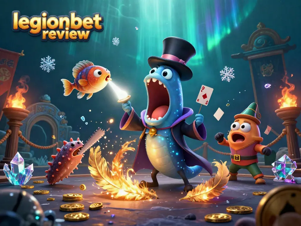 Experience a thrilling legionbet review featuring vibrant 3D casino characters in action.